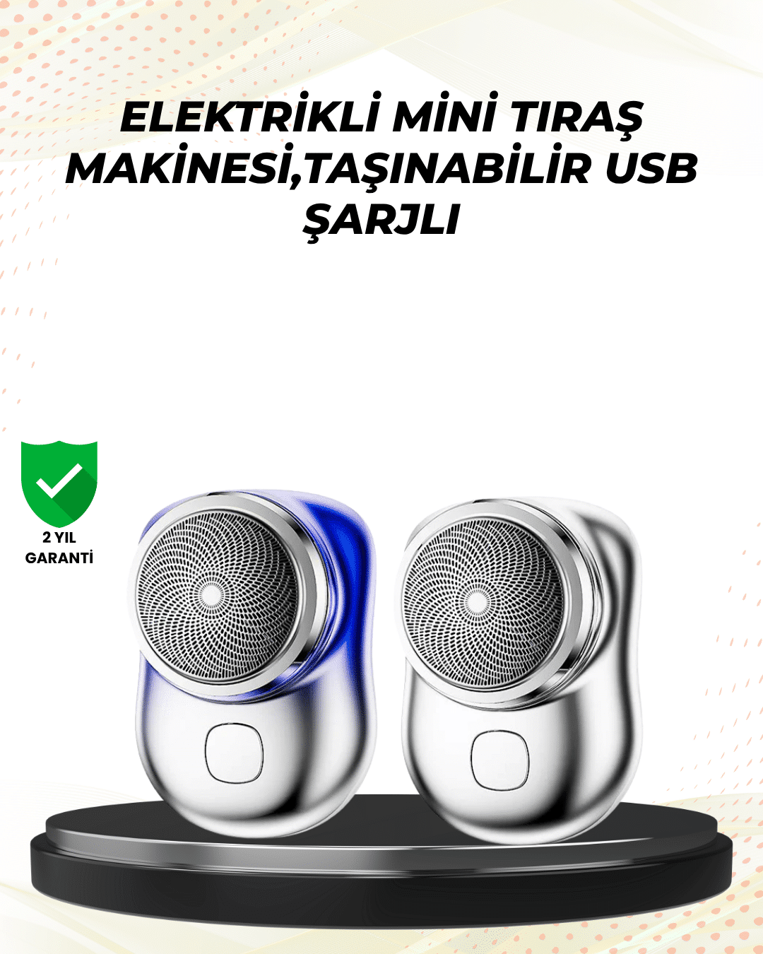5 Tüm vücut bölgelerinde kullanılabilen küçük boy tıraş cihazı - vipsepet - Görsel 1