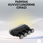 Ergonomik Parmak Egzersiz Aleti El ve Bilek Güçlendirici - Vipsepet