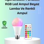 RGBW Teknolojili Akıllı LED Ampul, Zamanlayıcılı - Vipsepet
