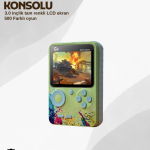 G5 Taşınabilir Retro Oyun Konsolu – Çocuk ve Yetişkinler İçin - Vipsepet