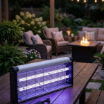 Ev Balkon Mutfak İçin Elektrikli Sinek Savar 10W UV Işıklı Lamba - Vipsepet