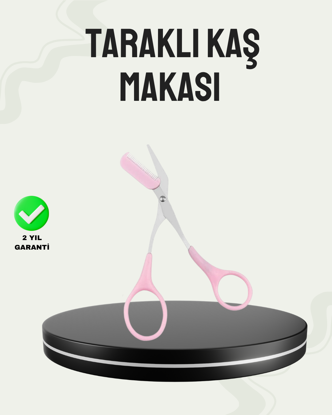 5-99 Mini Taraklı Kaş Düzeltici – Hassas Şekillendirme ve Taşınabilir Tasarım - Vipsepet - Görsel 1