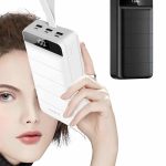 50.000 Mah Powerbank Turbo Hızlı Led Göstergeli Android İOS Uyumlu Taşınabilir Askılı - vipsepet