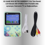 500 Oyun Hafızalı G5 Game Box – Renkli LCD Ekranlı - Vipsepet