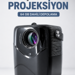 Taşınabilir Projeksiyon 64 GB Dahili Depolama - Vipsepet