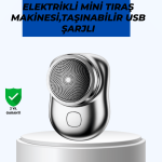 Mikro titreşim motorlu, düşük sesli, USB girişli tıraş makinesi - vipsepet