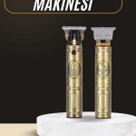 Tıraş Makinesi Şarjlı Çizik Tıraş Paslanmaz Çelik Bıçaklı 4 Taraklı - vipsepet