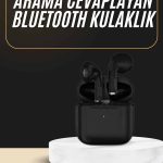 En Çok Tercih Edilen Bluetooth Kulaklık Mikrofonlu Silikonsuz Dokunmatik Kontrol - vipsepet