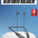 Boyun Bantlı Kablolu Yüksek Ses Kaliteli Bluetooth Kulaklık Uzun Pil Ömrü 100 saat sarj - vipsepet