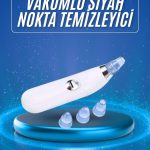 Siyah Nokta Temizleme Cihazı 4 Başlıklı Vakumlu Pilli Ölü Deri Arındırma - Vipsepet