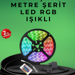 Pratik Kurulumlu 5 Metre Kumandalı Şerit LED - Vipsepet