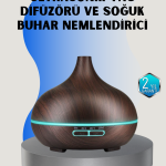 Ev ve Ofis İçin Sessiz Ultrasonik Hava Nemlendirici - Vipsepet