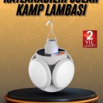 5 Kanatlı Bahçe Aydınlatma Led Askılı Solar Güneş Enerji Usb Sarjlı - Vipsepet