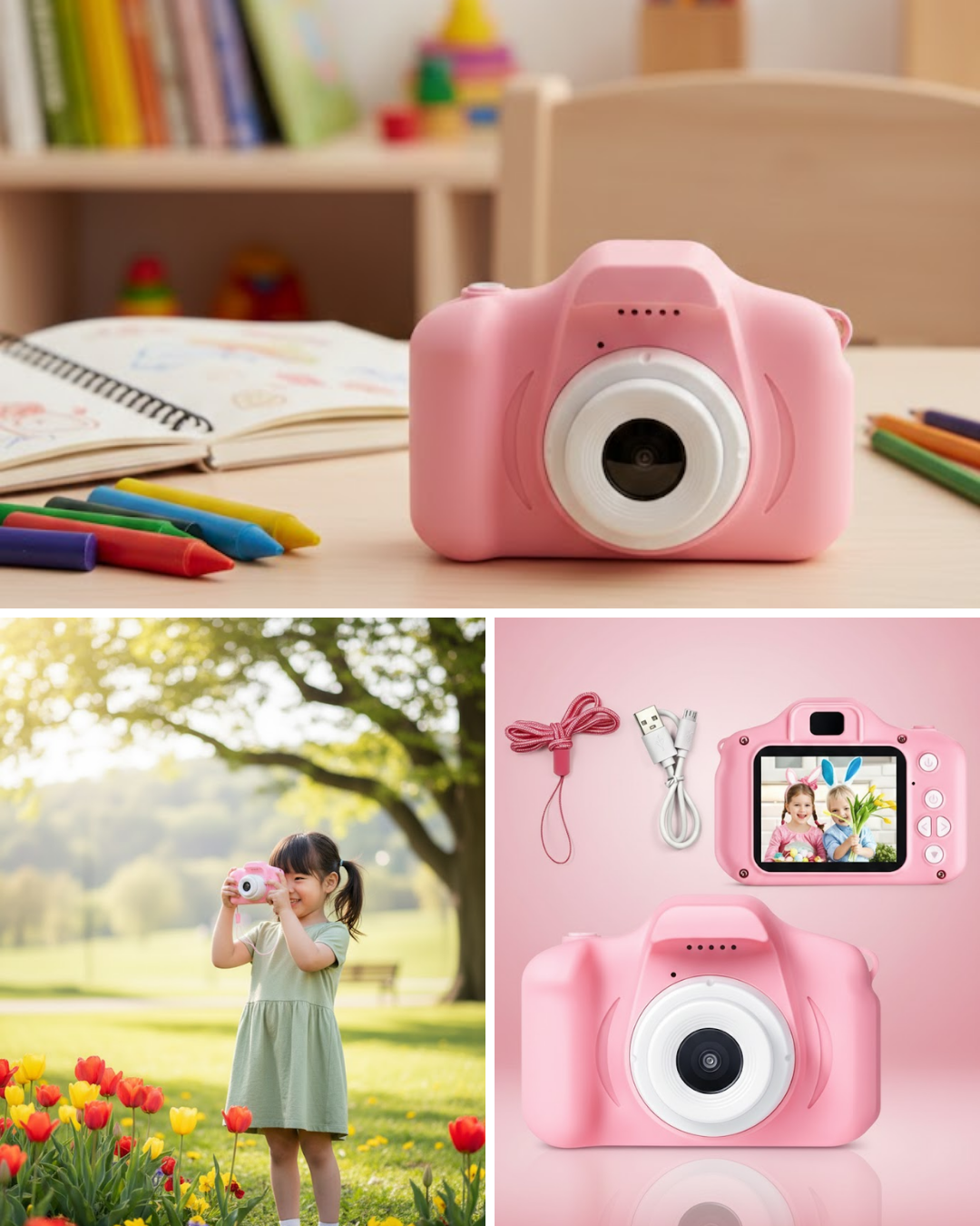 6-133 HD Taşınabilir Mini Kamera Video Fotoğraf Çekim Özellikli Şarj Edilebilir Kayıt Cihazı - Vipsepet - Görsel 1