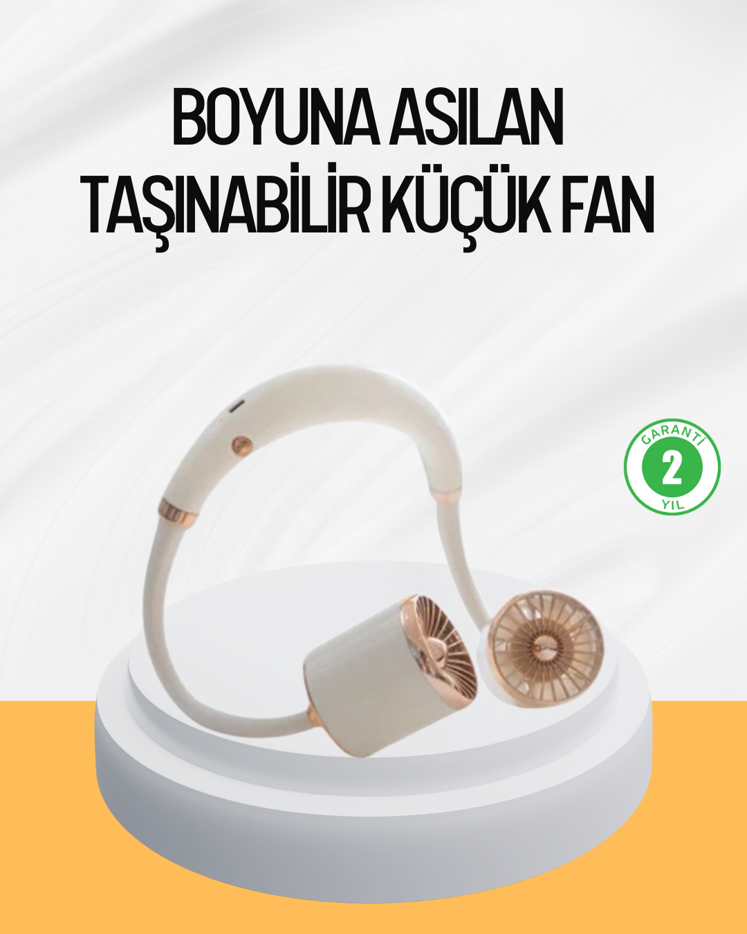 6-138 Katlanabilir Asılabilir Fan USB Şarjlı Hafif ve Sessiz Tasarım - Vipsepet - Görsel 1