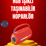 Suya Dayanıklı 20W RGB Hoparlör Bluetooth, USB, SD Kart ve AUX Girişli - Vipsepet