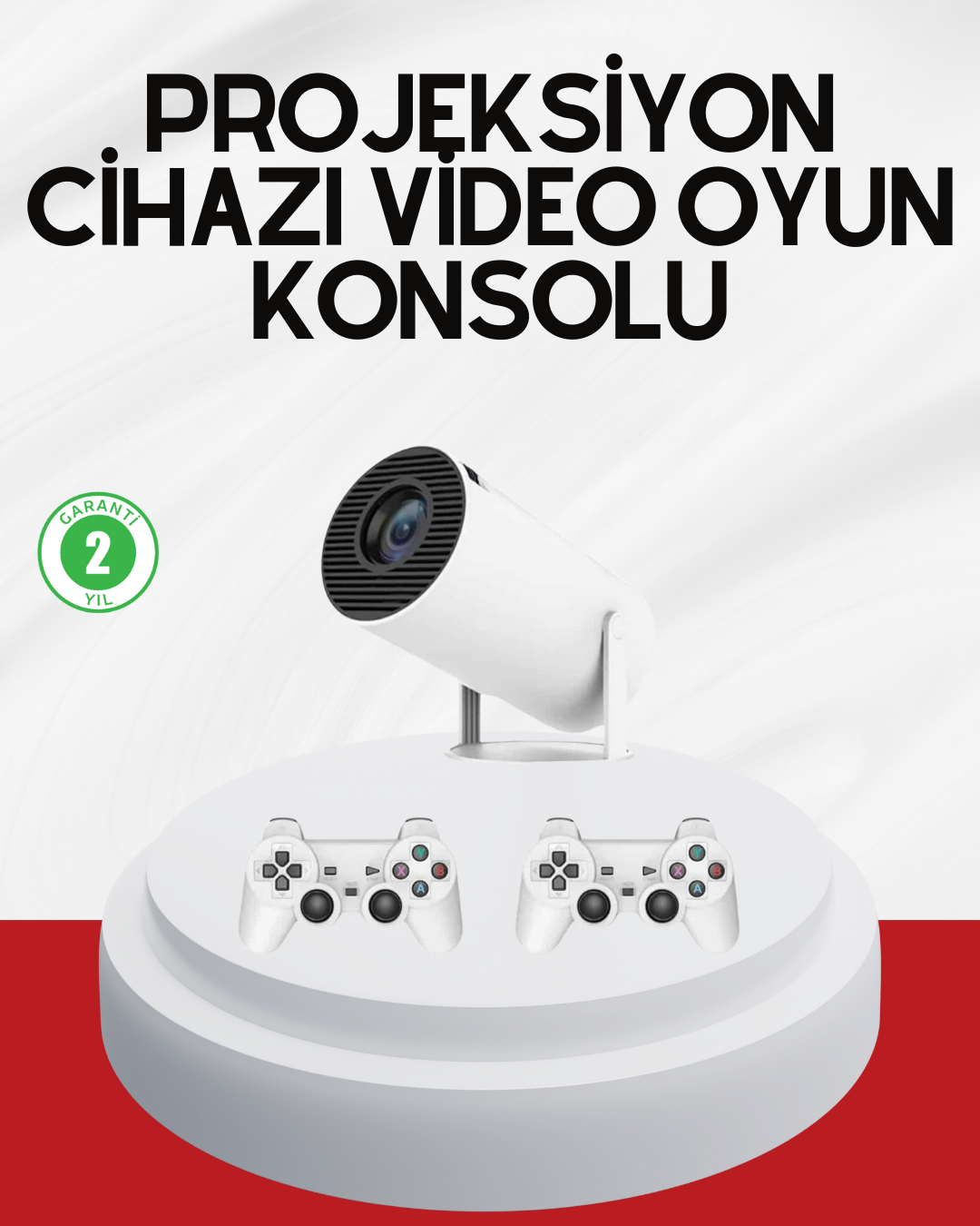 6-144 3D Oyun Destekli Kablosuz Ev Sinema Projeksiyon Cihazı - Vipsepet - Görsel 1