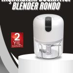 Mini Doğrayıcı Rondo Taşınabilir Mini El Blender Paslanmaz Çelik - Vipsepet