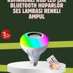Hoparlörlü LED Ampul – Ev ve Ofis İçin Akıllı Aydınlatma Çözümü - Vipsepet