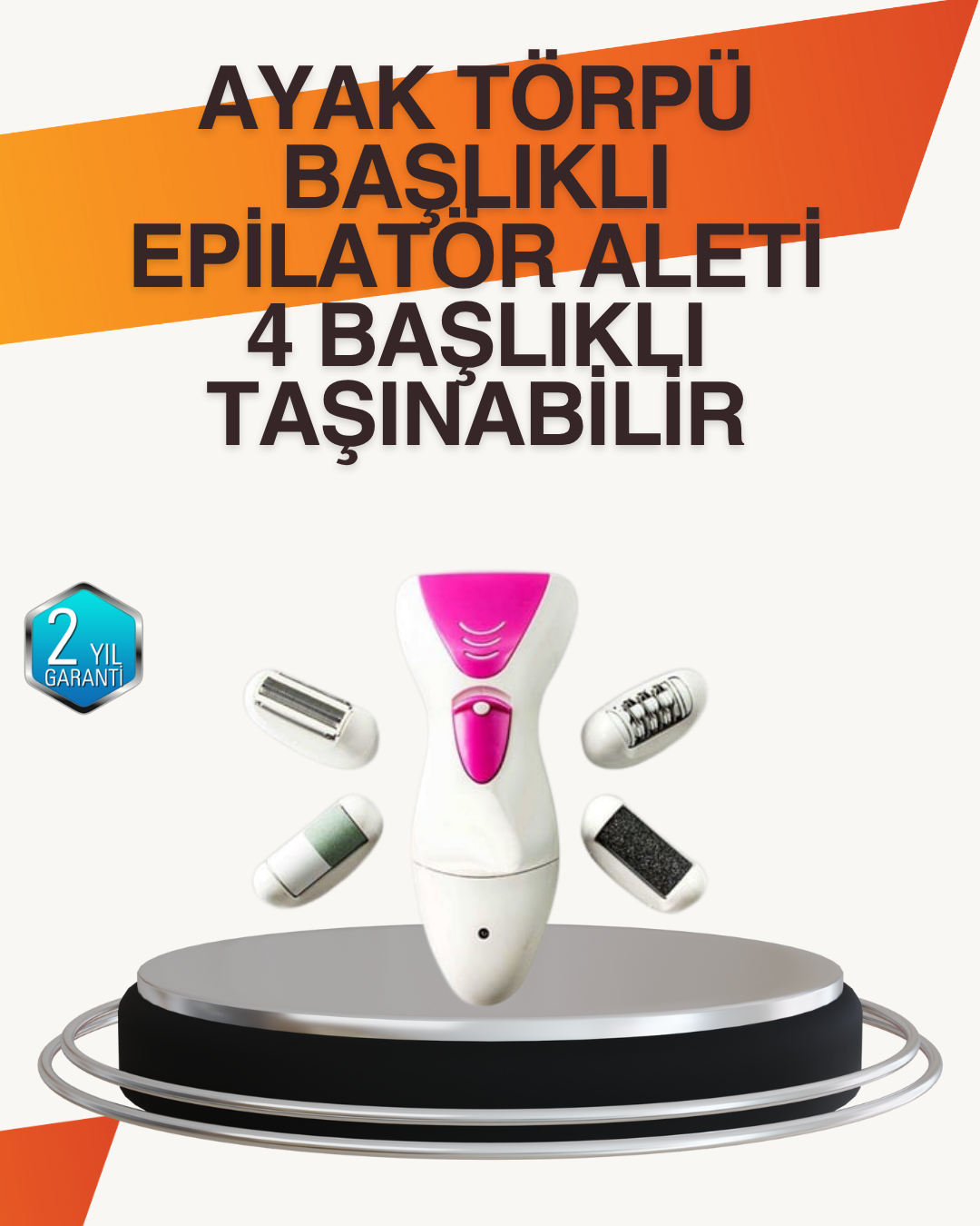 6-20 4 Fonksiyonlu Epilasyon ve Tırnak Bakım Makinesi - Vipsepet - Görsel 1