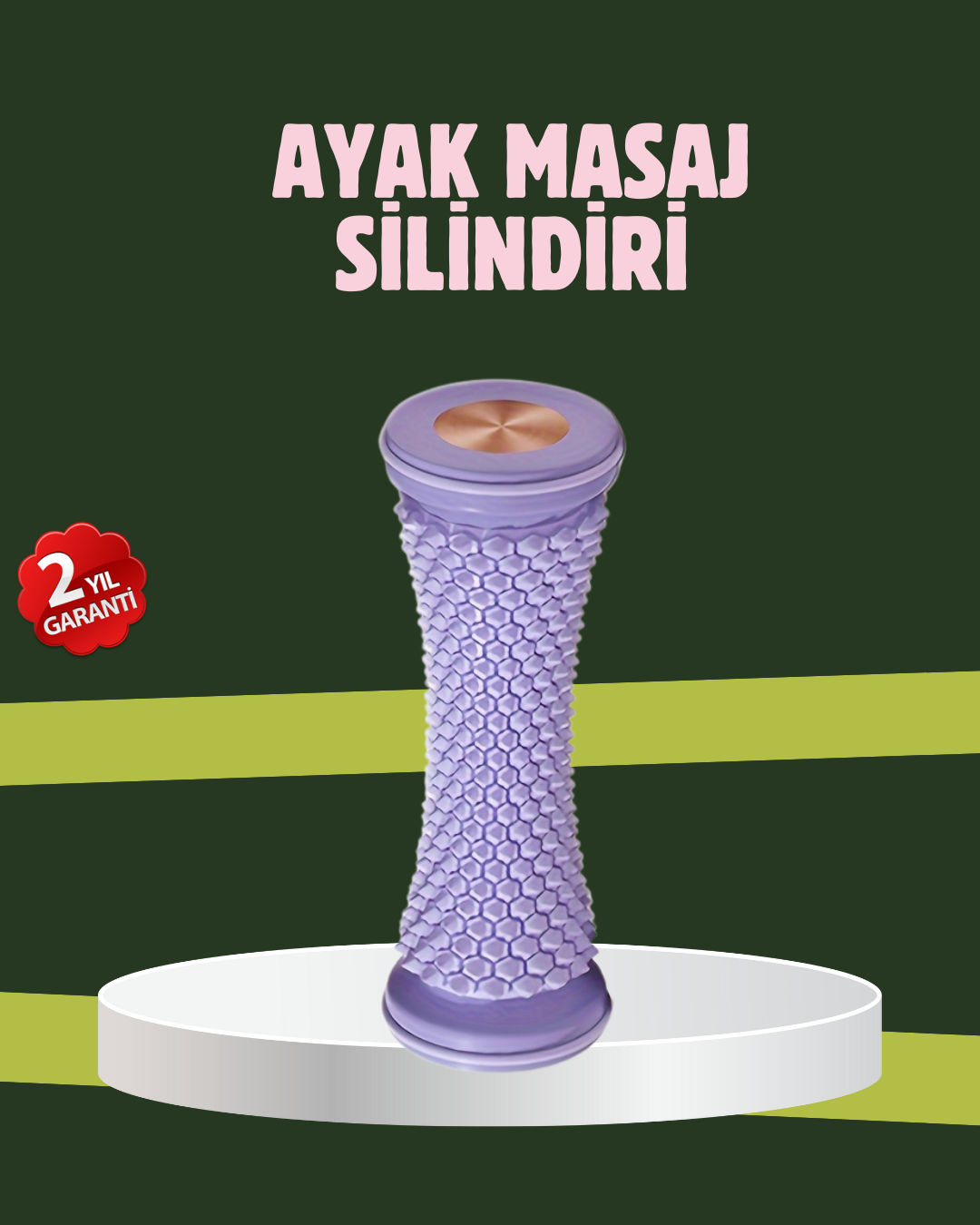 6-213 Ayak Masaj Aleti Kirpi Masaj Topu Kompakt Taşınabilir - Vipsepet - Görsel 1