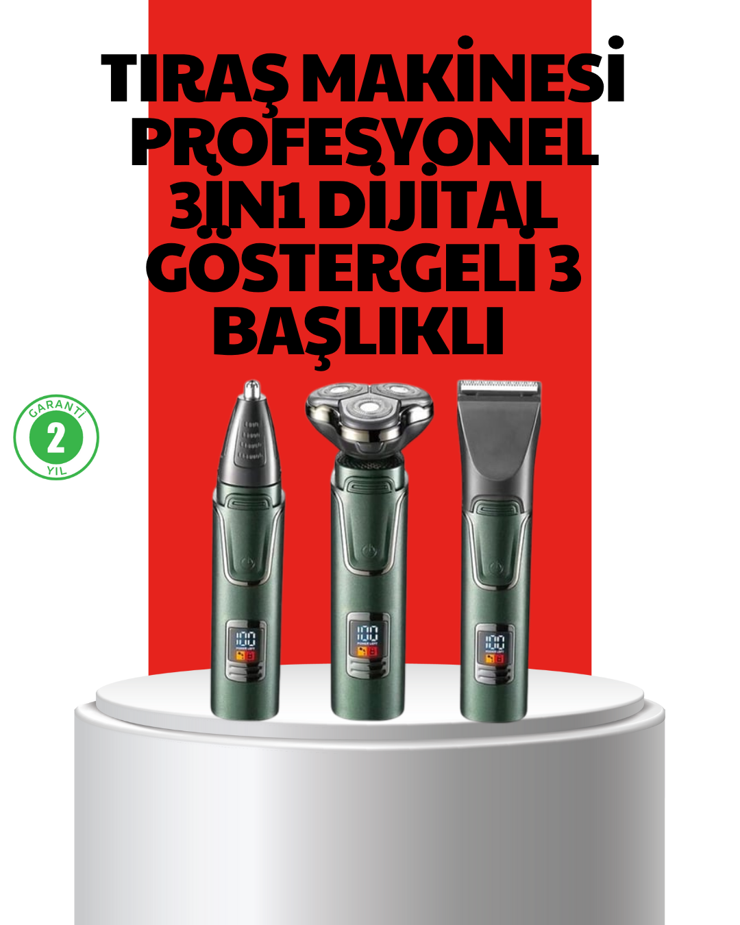 6-22 Hassas Bölgeler İçin Çok Fonksiyonlu Tıraş Makinesi - vipsepet - Görsel 1