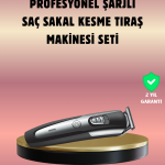 Şarjlı Saç Sakal Kesim Makinesi Detaylı Kesim İçin Hassas Başlıklı - vipsepet