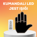 Kompakt Tasarımlı LED Jest Işığı – Selam ve Teşekkür Modları - Vipsepet
