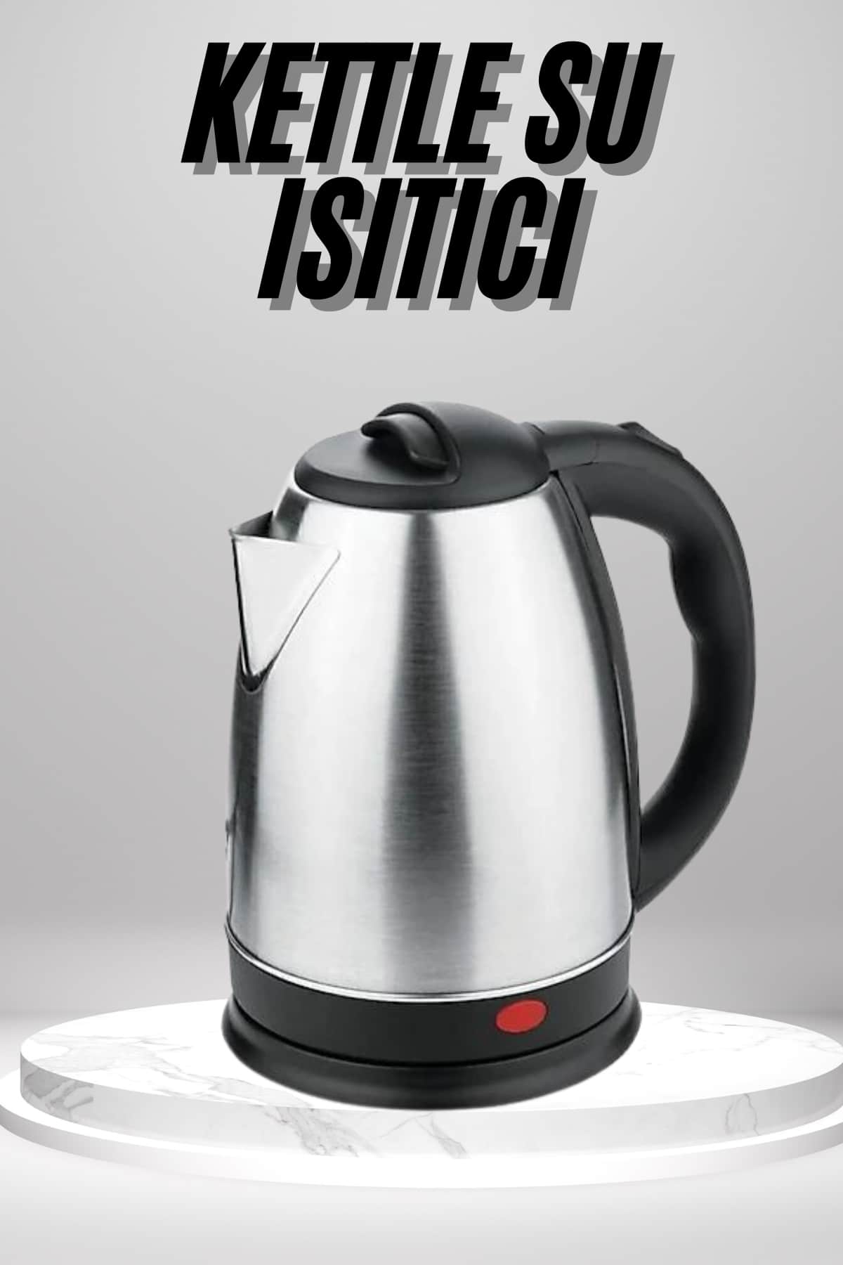 6-234 Su Isıtıcı 220 - 240 V Paslanmaz Çelik Kettle Uzun Ömürlü 2000 Watt - Vipsepet - Görsel 1