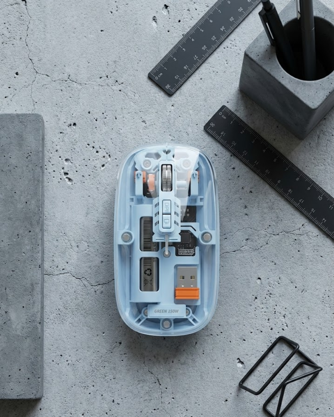 6-27 M223 MOUSE MAVİ - Vipsepet - Görsel 1