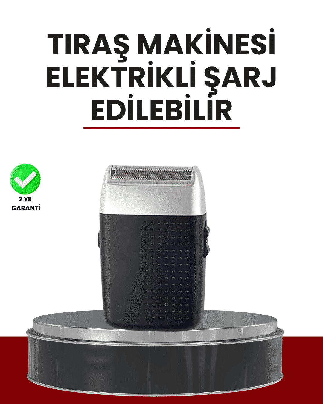 6-3 Evde Kişisel Bakımın Yeni Yolu – Kompakt ve Ergonomik Tıraş Makinesi - vipsepet - Görsel 1
