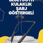 Uzun Süreli Kullanım Boyun Askılı Kablosuz Kulaklık – Hızlı Şarj, Ergonomik Tasarım - Vipsepet