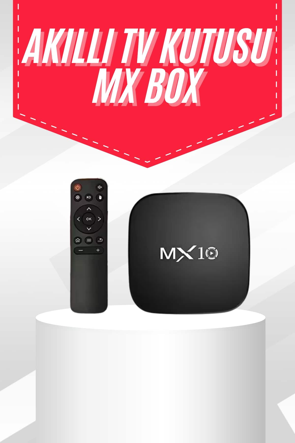 6-35 Mx Box Android Tv Media Sound 4K Ultra HD Görüntü Kaliteli - Vipsepet - Görsel 1