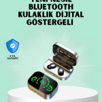 Metal Kasa Bluetooth Kulak İçi Kulaklık – Net Çağrı, Güçlü Bağlantı - vipsepet