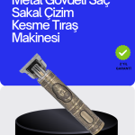 Kompakt Tasarımlı, Güçlü Motorlu Saç sakal Kesme Makinesi ve 4 Kılavuz Tarak - vipsepet