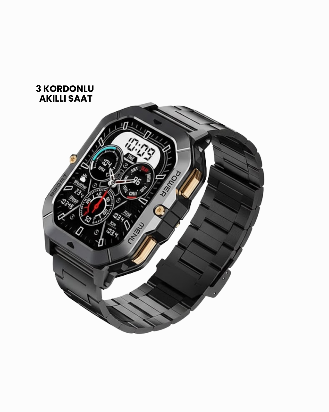 6-42 SQ-18 AMOLED Akıllı Saat - Vipsepet - Görsel 1