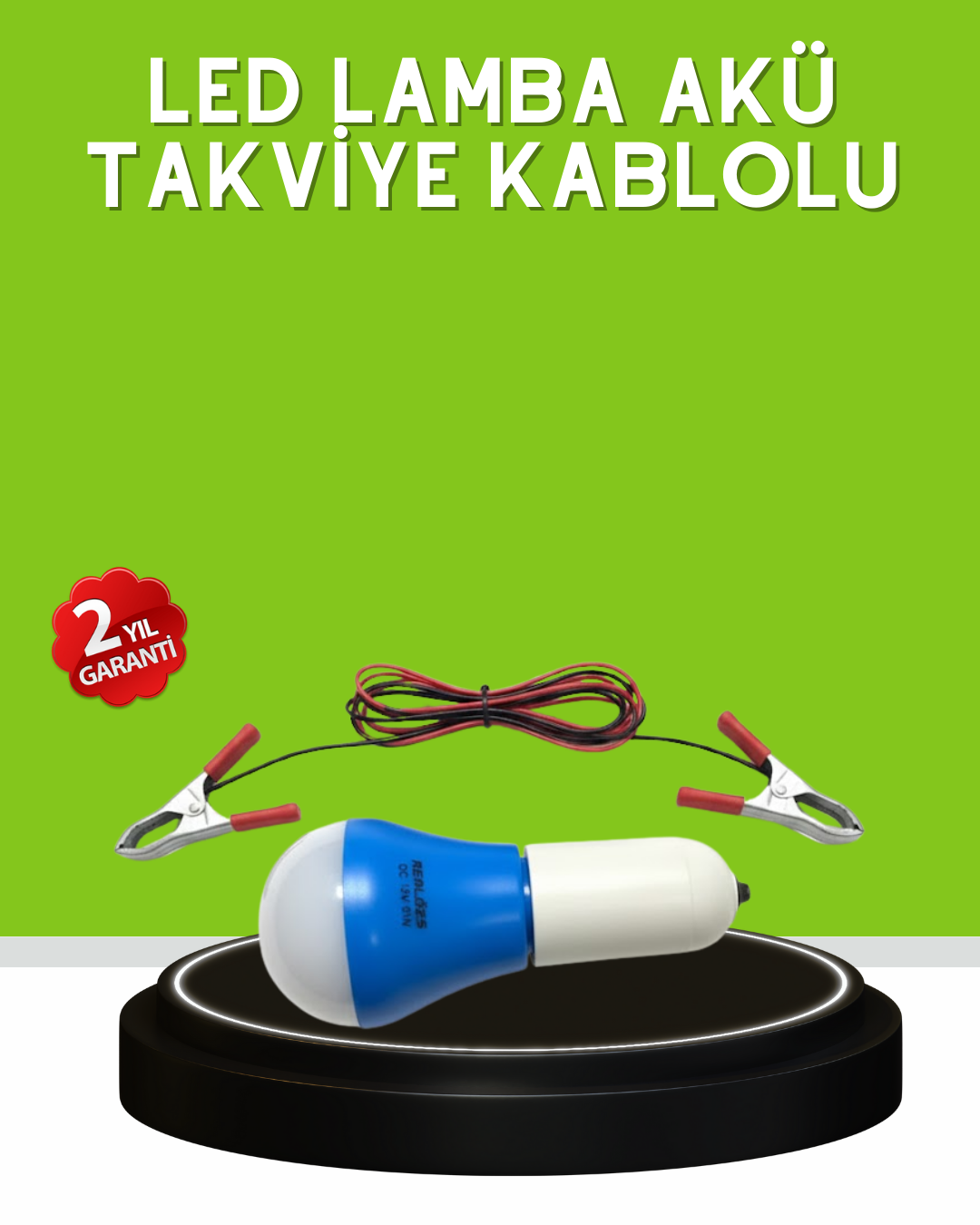 6-44 12V LED Ampul Anahtarlı Kablolu Pratik Aydınlatma - Vipsepet - Görsel 1
