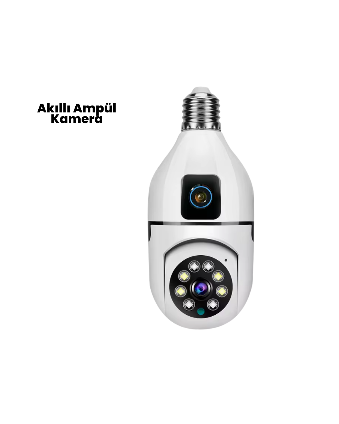 6-45 1080P WiFi Ampul Kamerası - Vipsepet - Görsel 1
