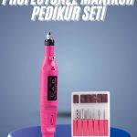 Profesyonel Manikür Pedikür Seti Törpü Makinesi Protez Tırnak Çıkarma - Vipsepet