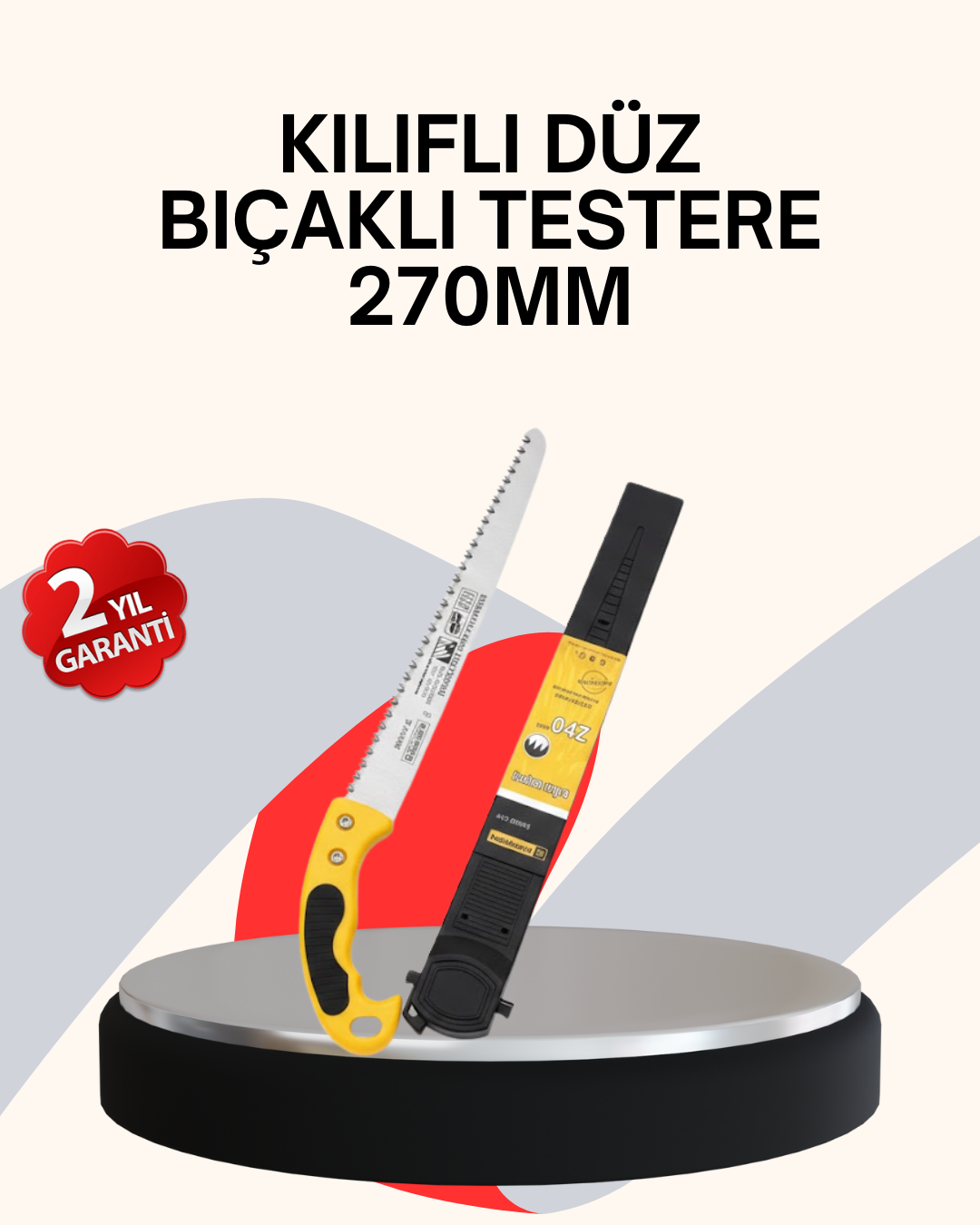6-50 Bahçe İşleri İçin Kılıflı Budama Testere Bıçkı - Vipsepet - Görsel 1
