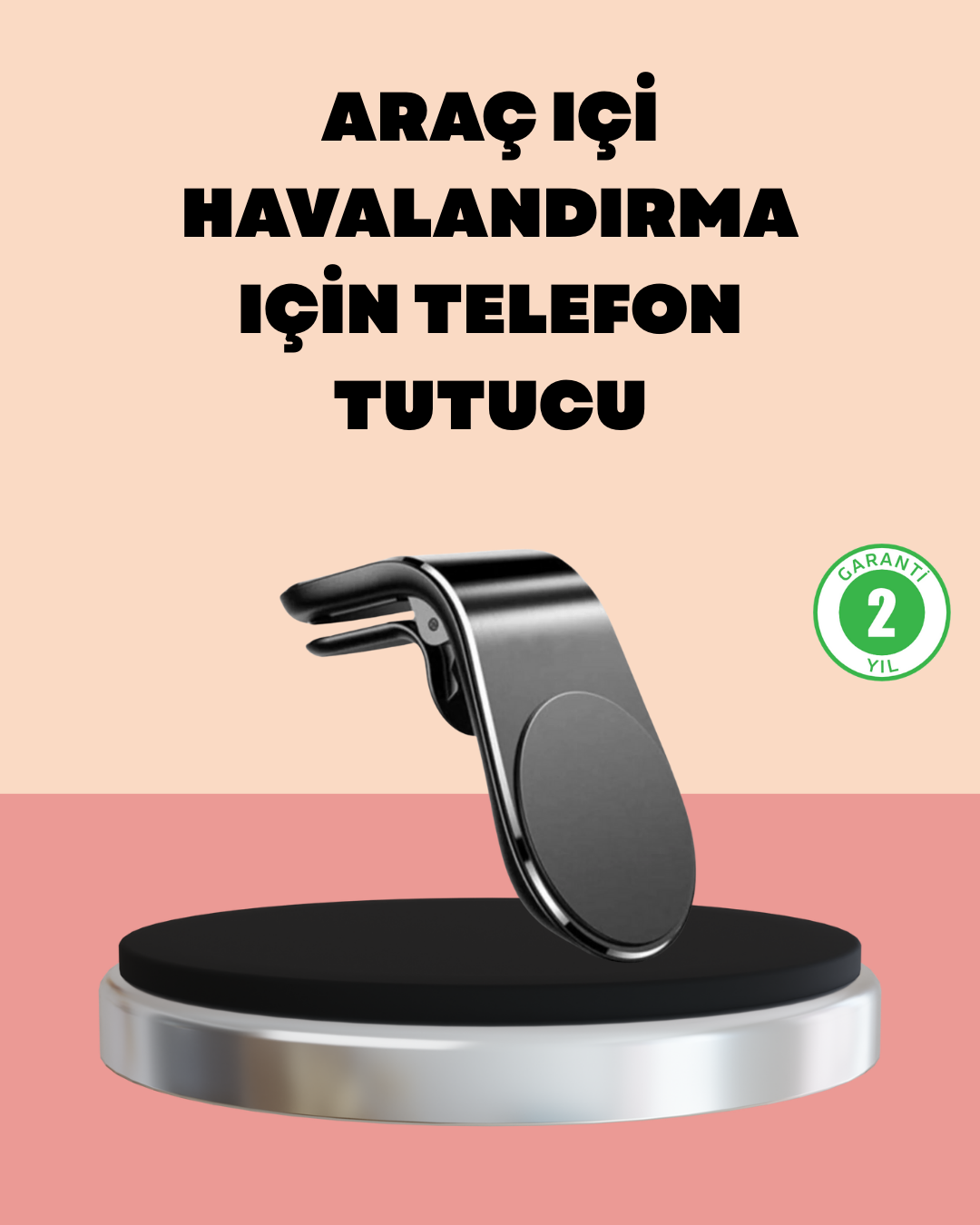6-51 Güçlü Manyetik Araç Telefon Tutucu – GPS Navigasyon İçin İdeal - Vipsepet - Görsel 1