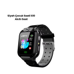 S10 Akıllı Çocuk Saati SİYAH - Vipsepet
