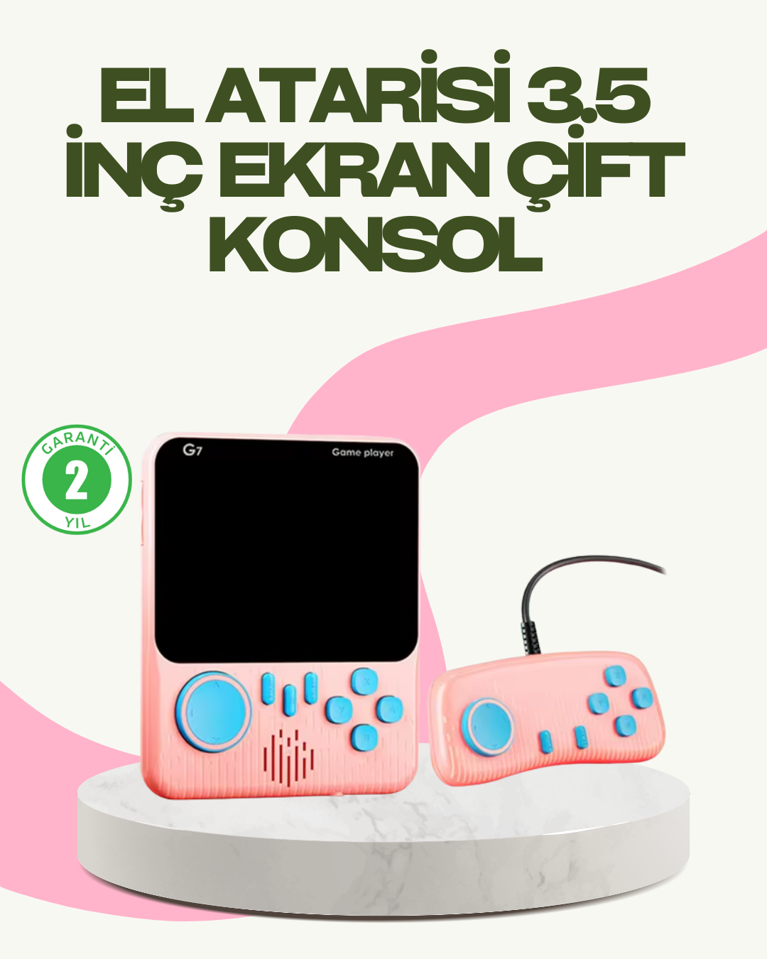 6-57 666 Oyunlu Retro Game Console – TV ve Çift Gamepad Desteği - Vipsepet - Görsel 1