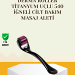 Titanyum Dermaroller 540 İğne Cilt Onarım ve Kolajen Üretim Desteği - Vipsepet