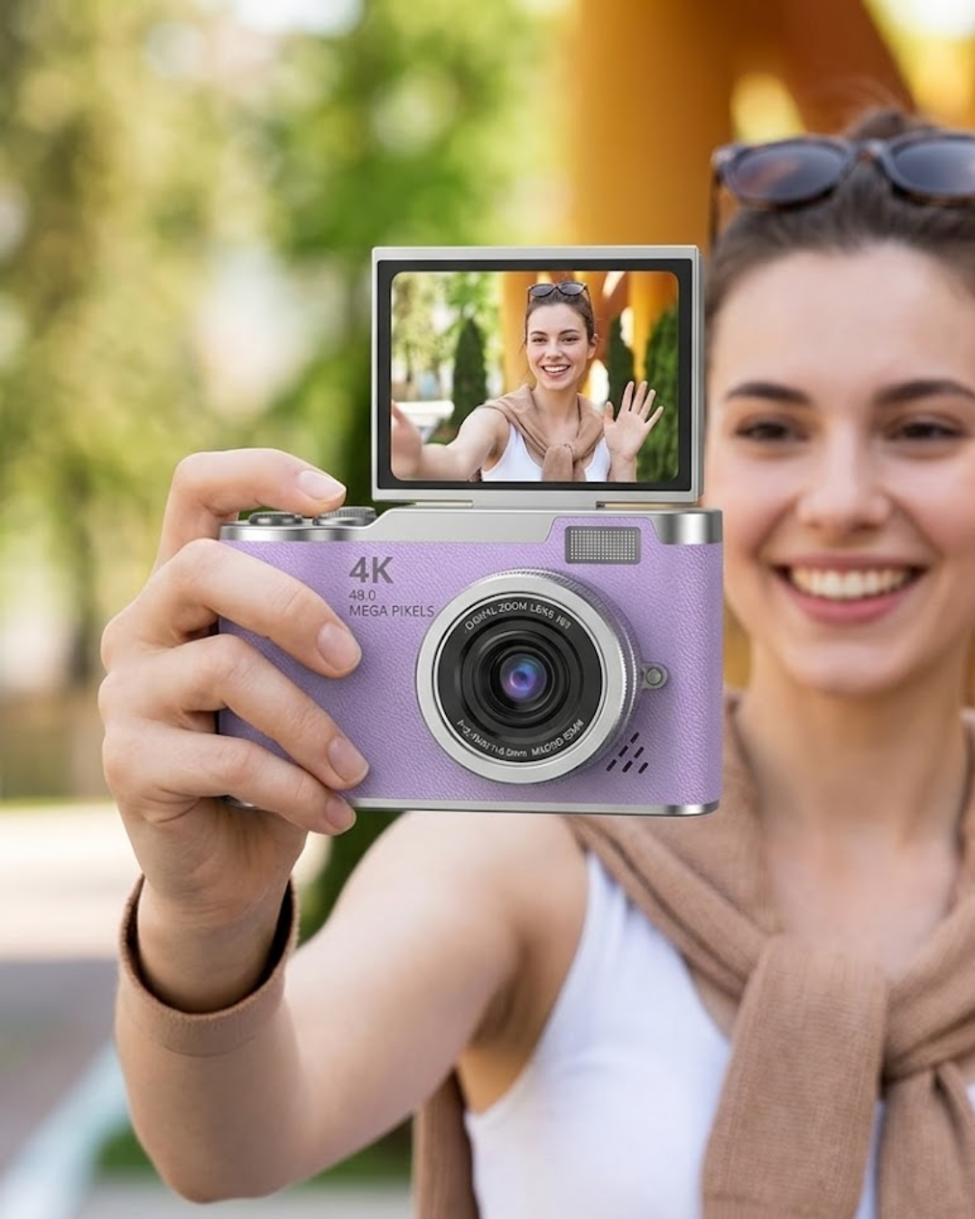 6-69 LK007 FOTOĞRAF MAKİNESİ MOR - Vipsepet - Görsel 1
