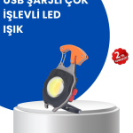 Çok Modlu LED Işıklı Pratik Anahtarlık - Vipsepet