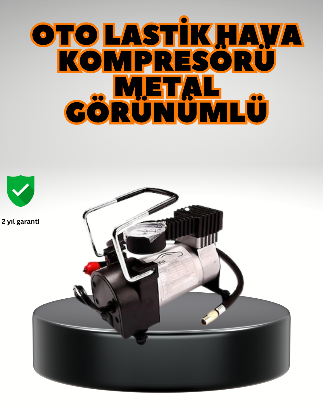 6-71 Metal Gövde Lastik Şişirme Kompresörü SUV 4x4 Uyumlu - Vipsepet - Görsel 1
