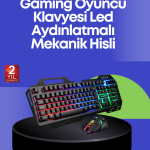 PG8018 LED Aydınlatmalı Mekanik Klavye Mouse – Oyunlarda Üstün Performans - Vipsepet