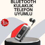MikroSD Kartlı, Titreşimli Uyarılı Bluetooth 5.2 Kulaklık - vipsepet