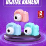 Dijital Fotoğraf Makinesi Çocuk Mini 1080p HD Kaliteli Renkli - Vipsepet